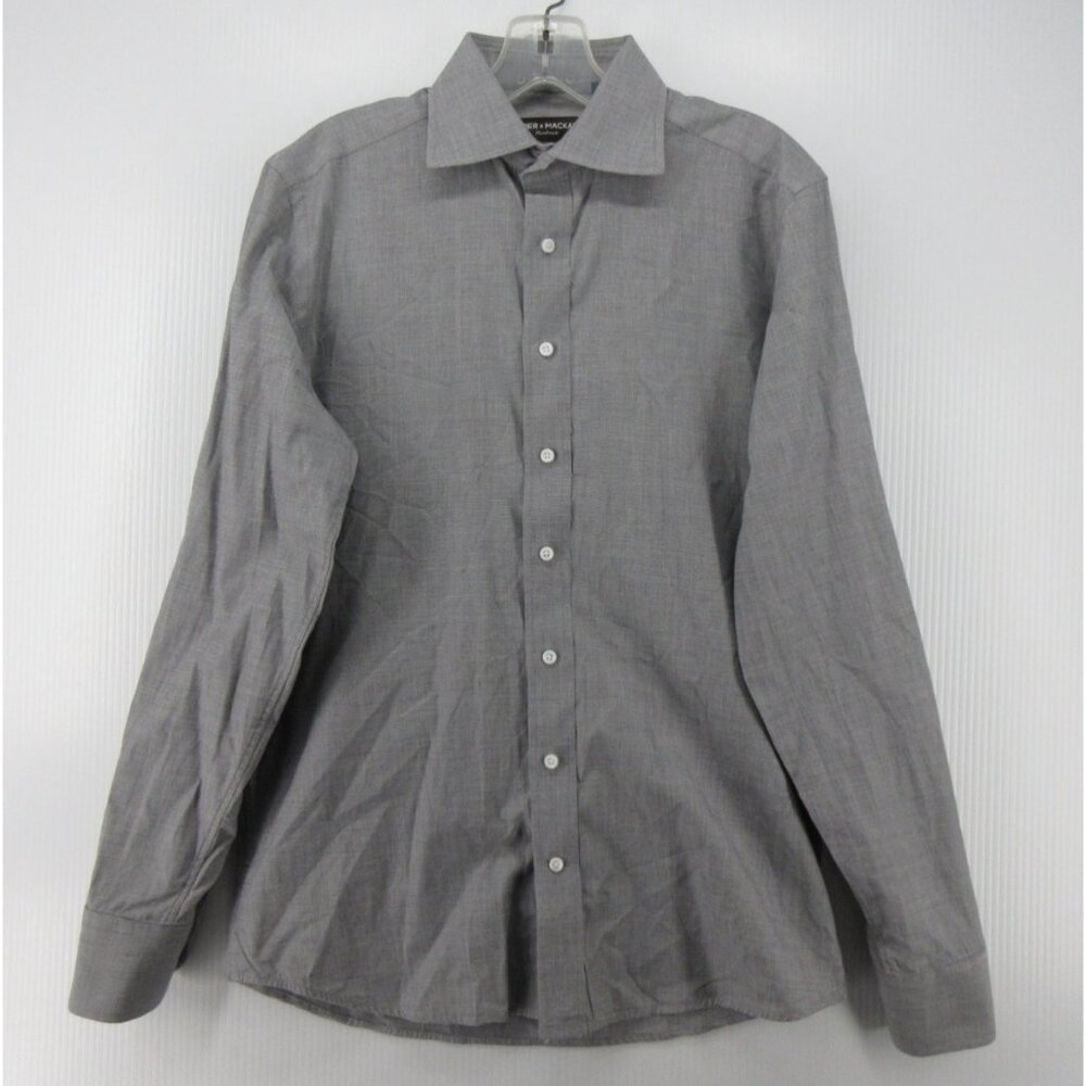 Spier & Mackay Shirt 15 Button Down Slim Fit Handmade Classic Medium